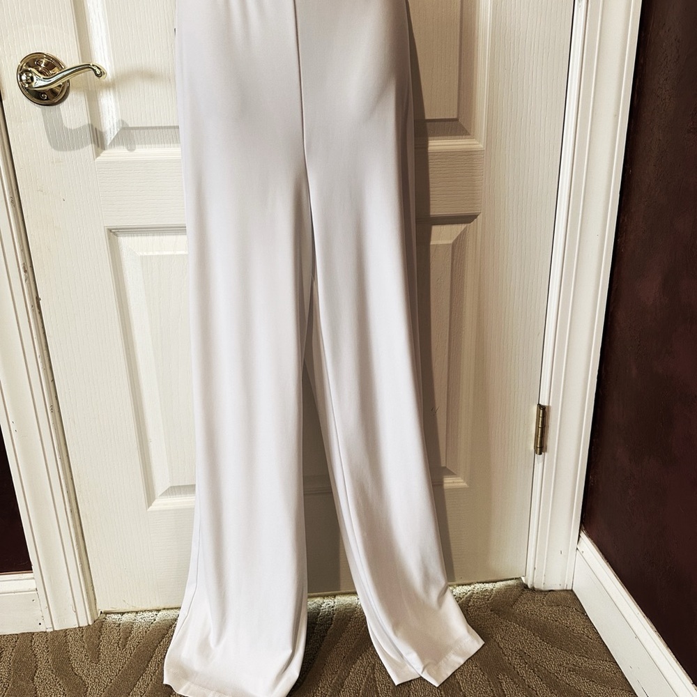 NWT Frank Lyman White Wide Leg Pant